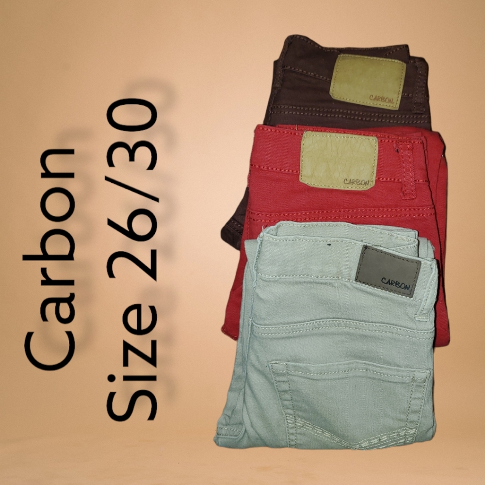 Bundle of Carbon Jeans 26 X 30
